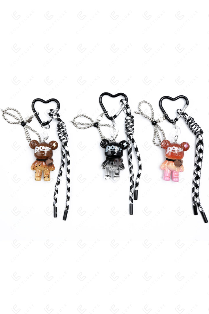 BEAR KEYCHAIN/BAG CHARM KEYCHAINS