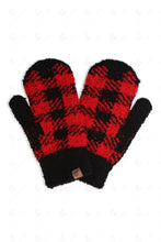 Load image into Gallery viewer, BUFFALO CHECK PATTERN MITTENS GLOVES
