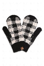 Load image into Gallery viewer, BUFFALO CHECK PATTERN MITTENS GLOVES
