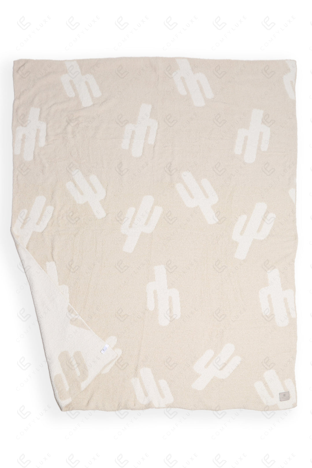 Jcl6023 Beige Throw Blankets