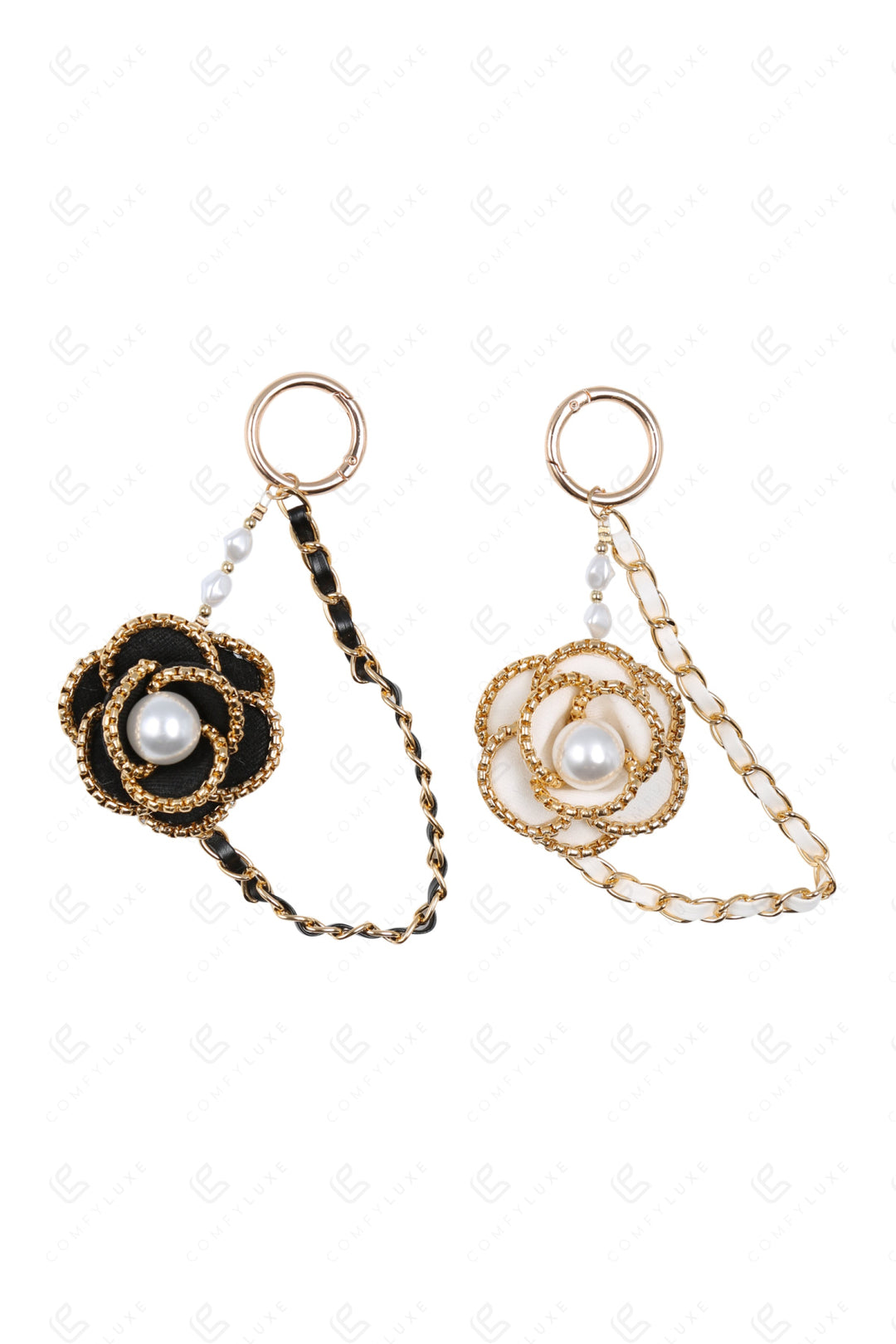 CAMELLIA KEYCHAIN/BAG CHARM KEYCHAINS