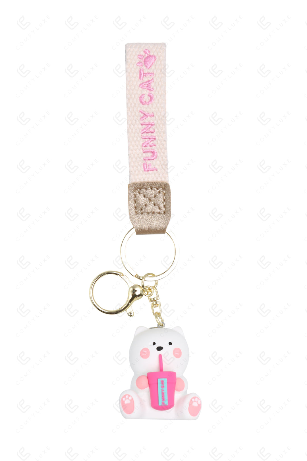 CAT KEYCHAIN/BAG CHARM KEYCHAINS