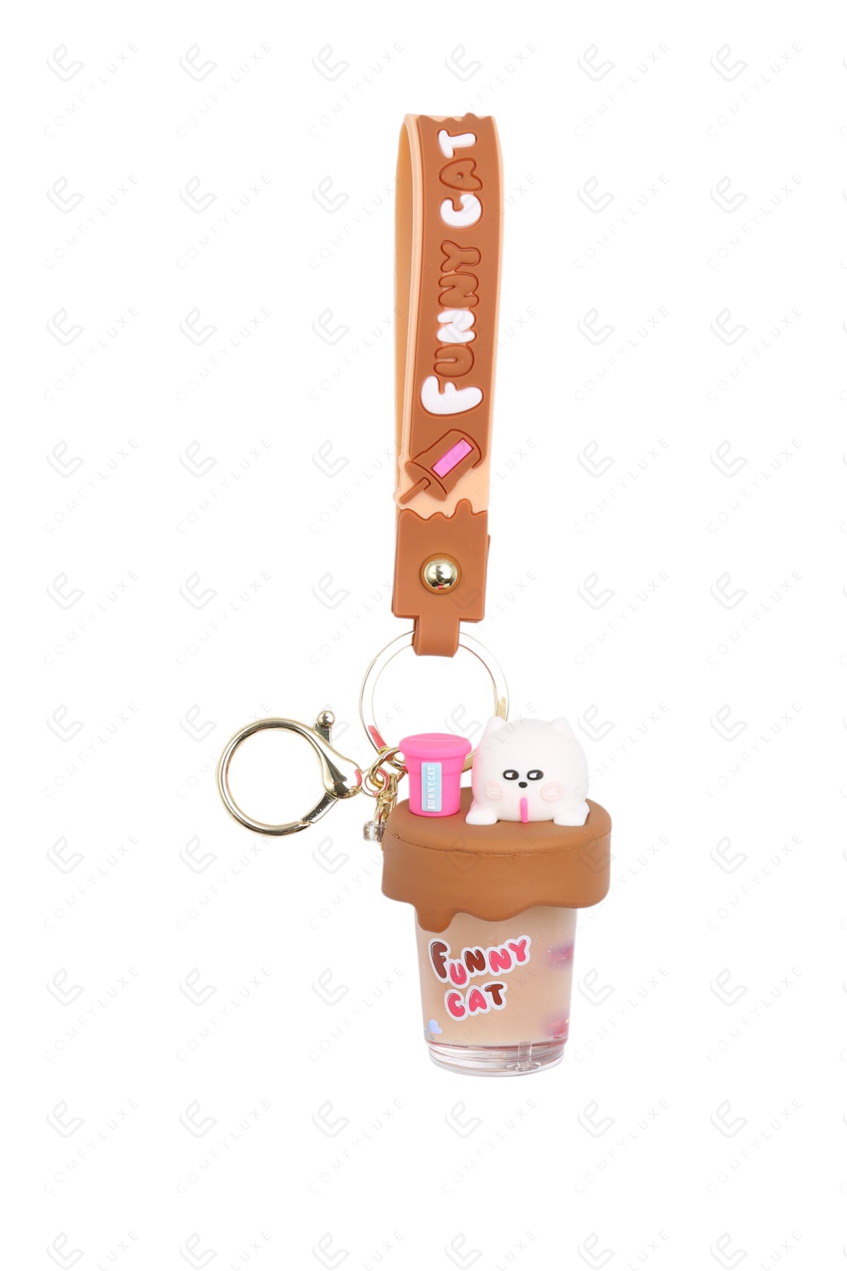 CAT KEYCHAIN/BAG CHARM KEYCHAINS