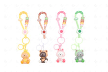 Load image into Gallery viewer, CAT KEYCHAIN/BAG CHARM KEYCHAINS
