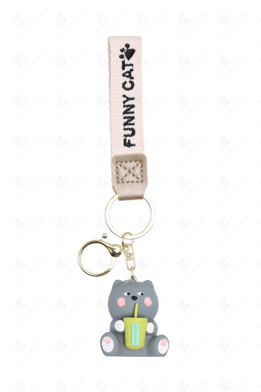 CAT KEYCHAIN/BAG CHARM KEYCHAINS