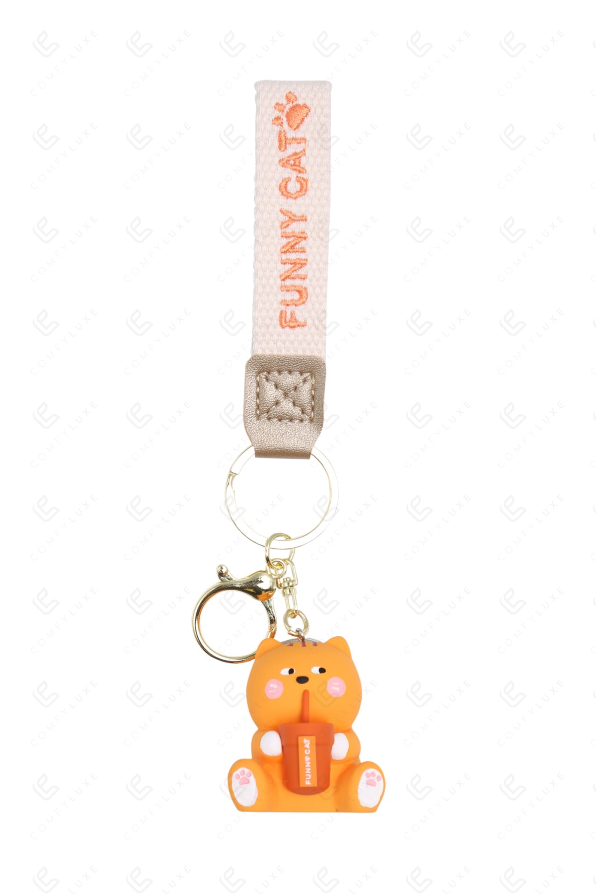 CAT KEYCHAIN/BAG CHARM KEYCHAINS