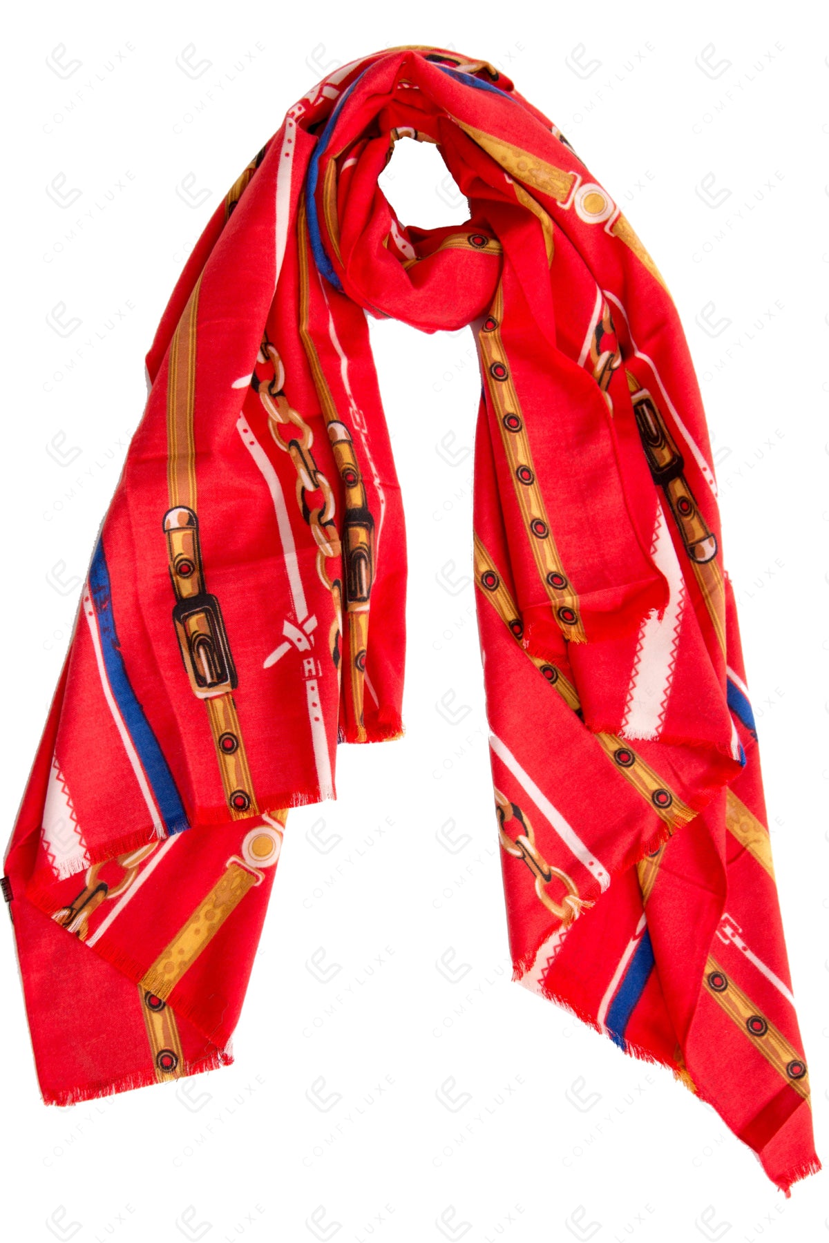 CHAIN PATTERN SCARF SCARVES