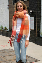 Load image into Gallery viewer, CHECKERED PATTERN SCARF SCARVES
