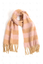 Load image into Gallery viewer, CHECKERED PATTERN SCARF BEIGE SCARVES
