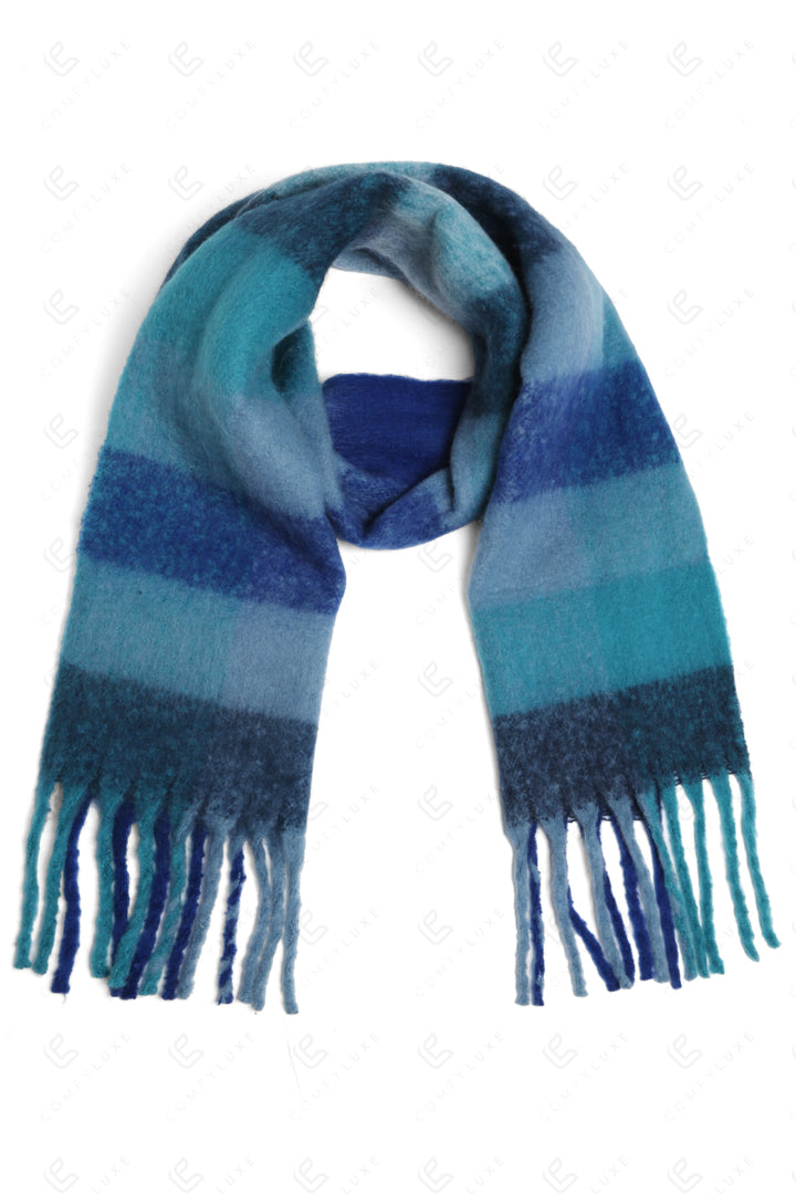 CHECKERED PATTERN SCARF SCARVES