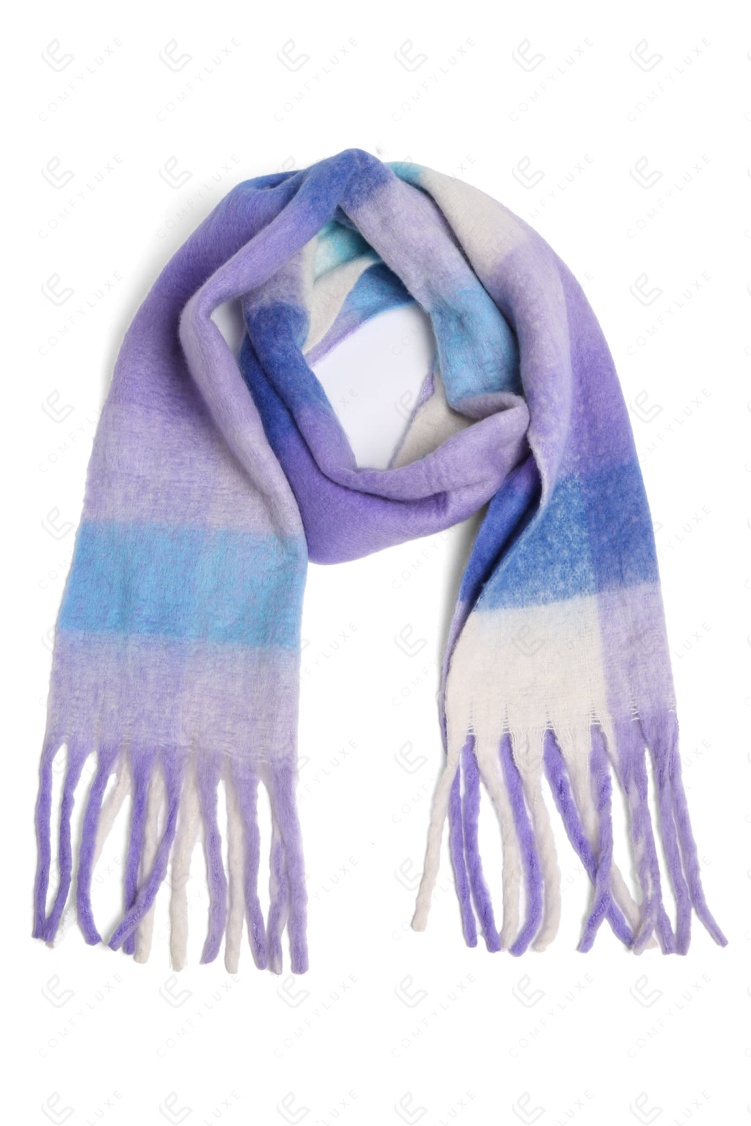 CHECKERED PATTERN SCARF SCARVES