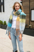 Load image into Gallery viewer, CHECKERED PATTERN SCARF SCARVES
