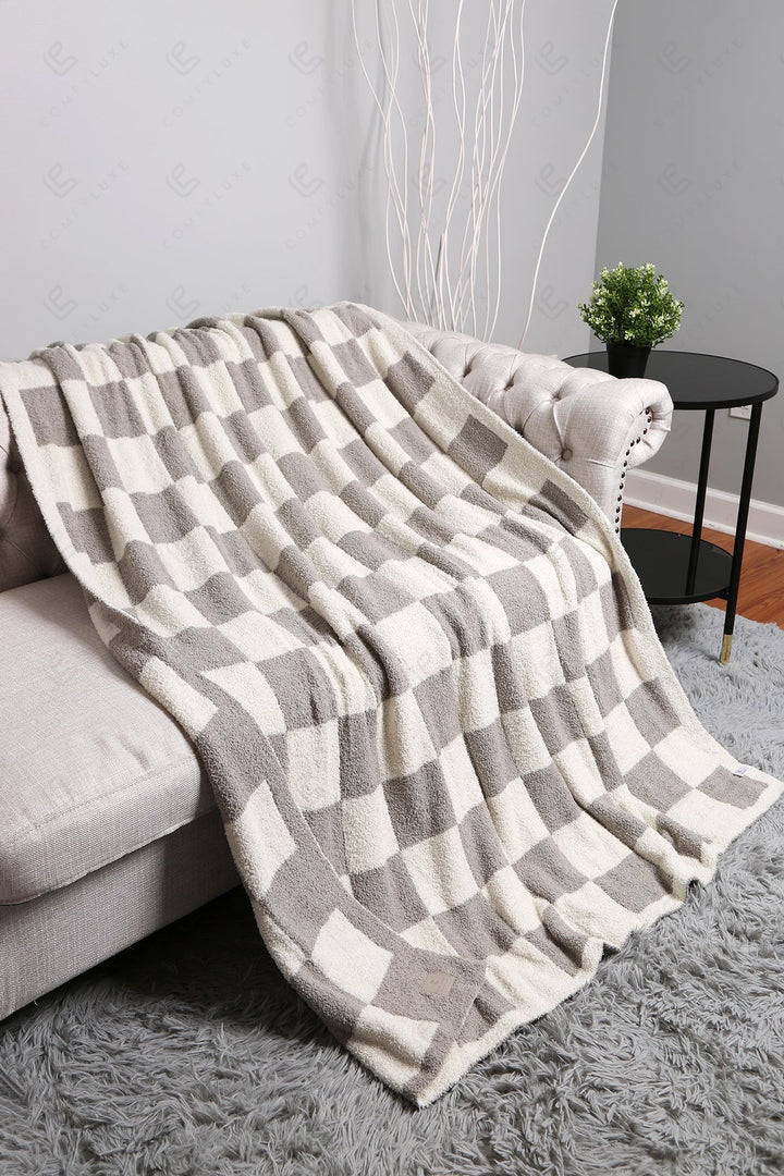 Jcl4316 Gray Throw Blankets
