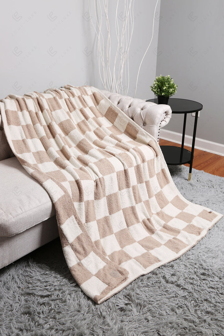 Jcl4316 Beige Throw Blankets