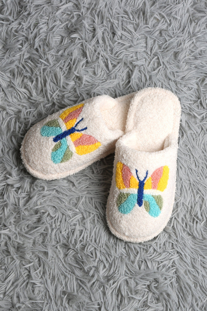 LEOPARD PATTERN SLIPPERS SLIPPERS/SLIDES