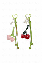 Load image into Gallery viewer, CHERRY KEYCHAIN/BAG CHARM KEYCHAINS
