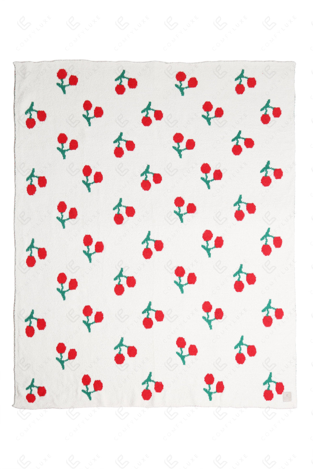 CHERRY PATTERN THROW BLANKET CHERRY THROW BLANKETS