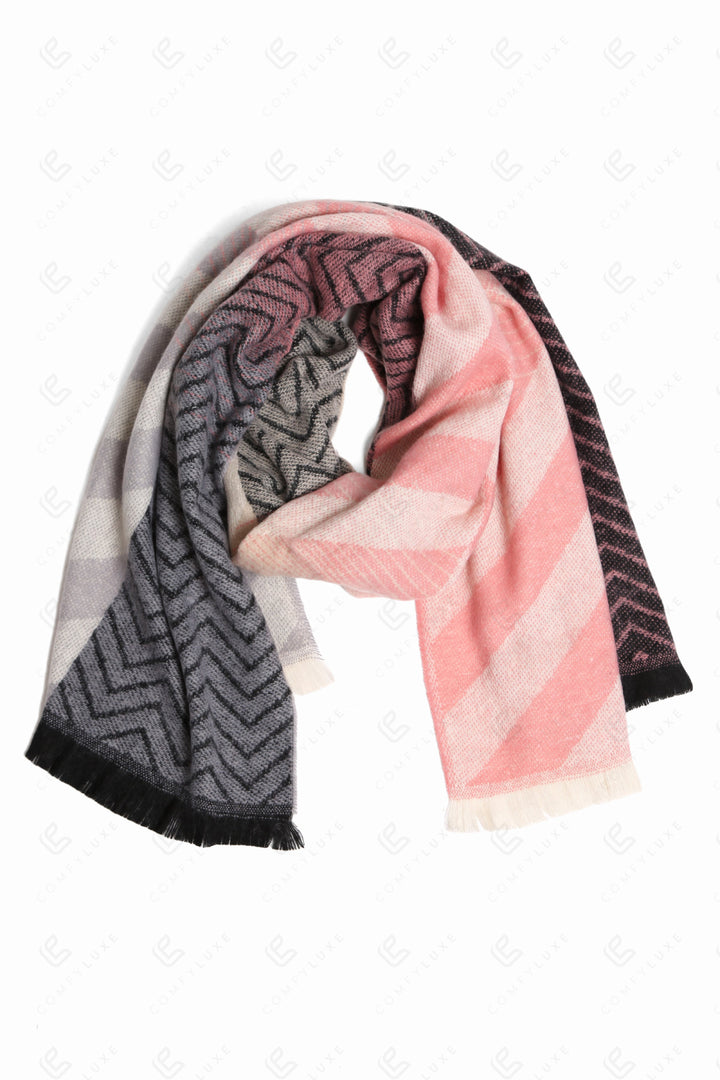 Js2407 Pink Scarves