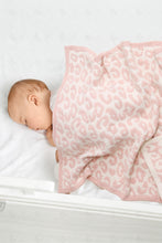 Load image into Gallery viewer, CHILDREN’S LEOPARD PATTERN THROW BLANKET PINK THROW BLANKETS
