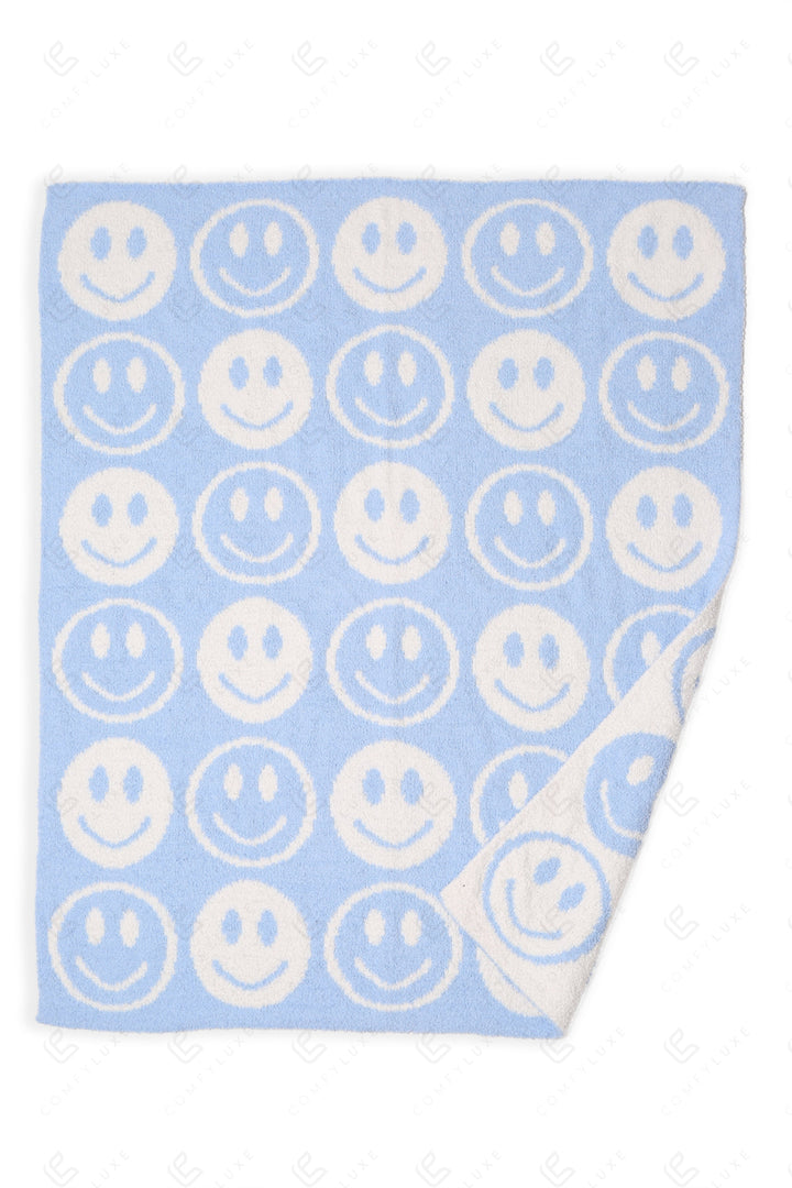 Jcl4309K Blue Throw Blankets