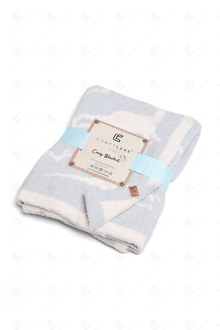 CHILDREN’S PATTERNED THROW BLANKET THROW BLANKETS