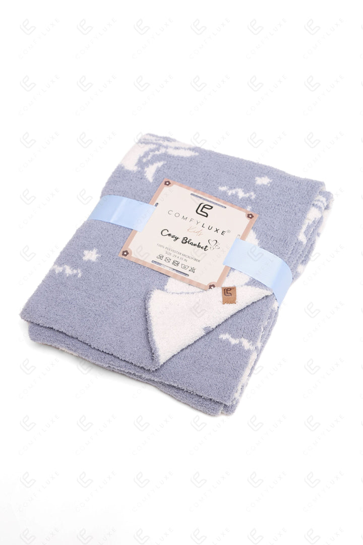 CHILDREN’S PATTERNED THROW BLANKET THROW BLANKETS