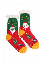 Load image into Gallery viewer, CHRISTMAS THEMED PATTERN SLIPPER SOCKS SOCKS
