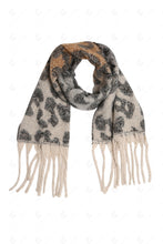 Load image into Gallery viewer, COLOR-GRADIENT LEOPARD PATTERN SCARF SCARVES
