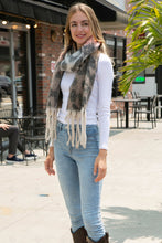 Load image into Gallery viewer, COLOR-GRADIENT LEOPARD PATTERN SCARF SCARVES

