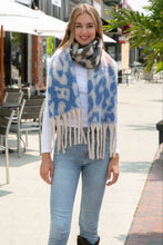 Load image into Gallery viewer, COLOR-GRADIENT LEOPARD PATTERN SCARF SCARVES
