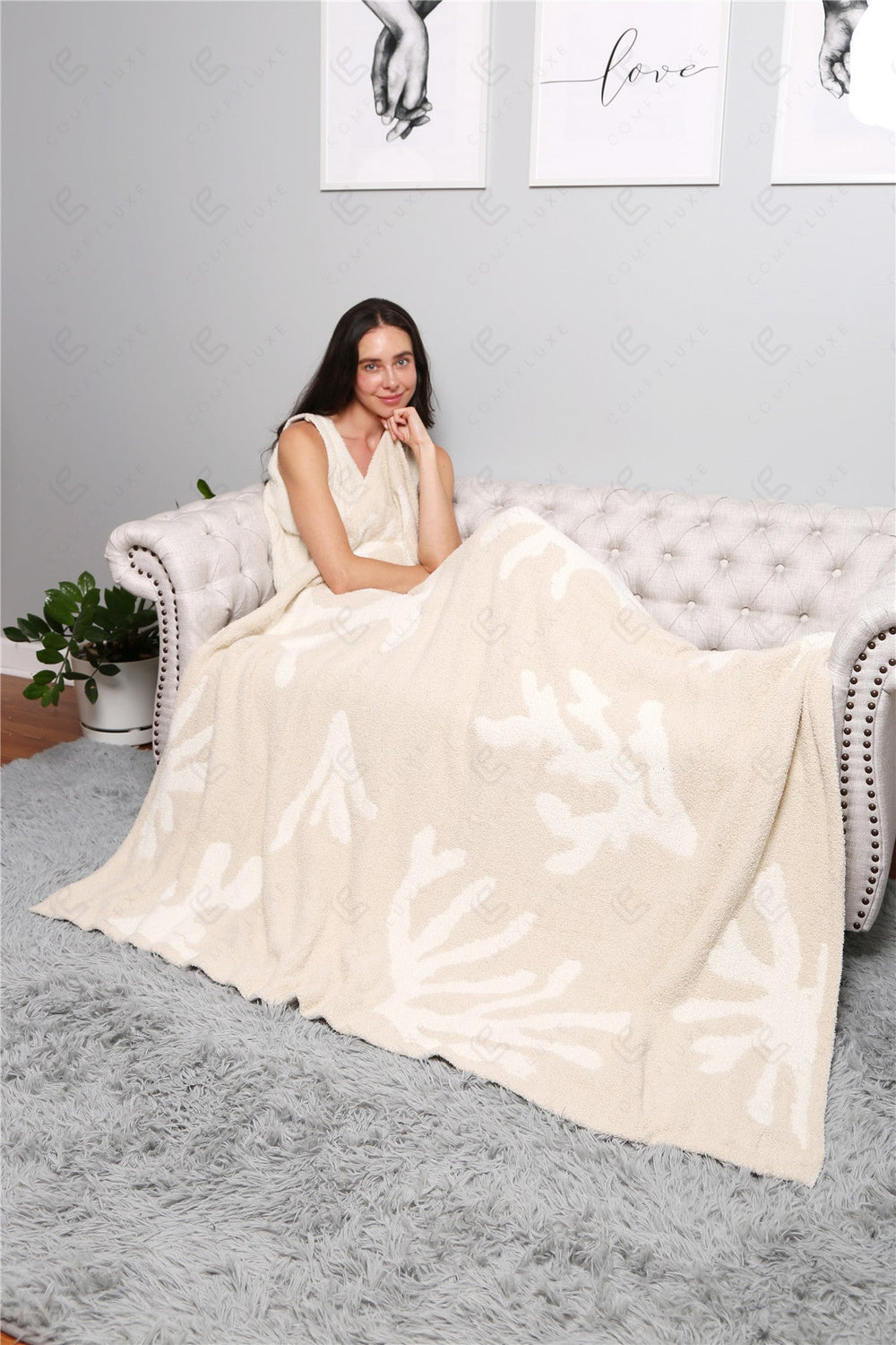 Jcl2033 Throw Blankets