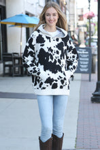 Load image into Gallery viewer, COW PATTERN HOODIE APPAREL

