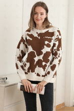 Load image into Gallery viewer, COW PATTERN SWEATER APPAREL

