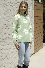 Load image into Gallery viewer, DAISY PATTERN SWEATER APPAREL
