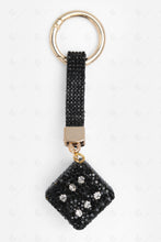 Load image into Gallery viewer, DICE KEYCHAIN/BAG CHARM BLACK KEYCHAINS
