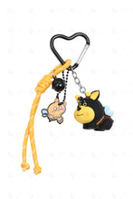 Load image into Gallery viewer, DOGGY BEE KEYCHAIN/BAG CHARM KEYCHAINS
