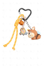 Load image into Gallery viewer, DOGGY BEE KEYCHAIN/BAG CHARM KEYCHAINS
