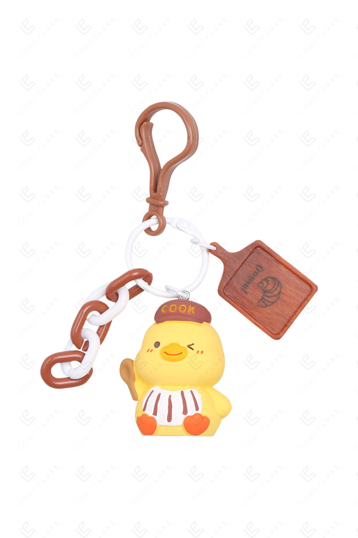 DUCK KEYCHAIN/BAG CHARM KEYCHAINS