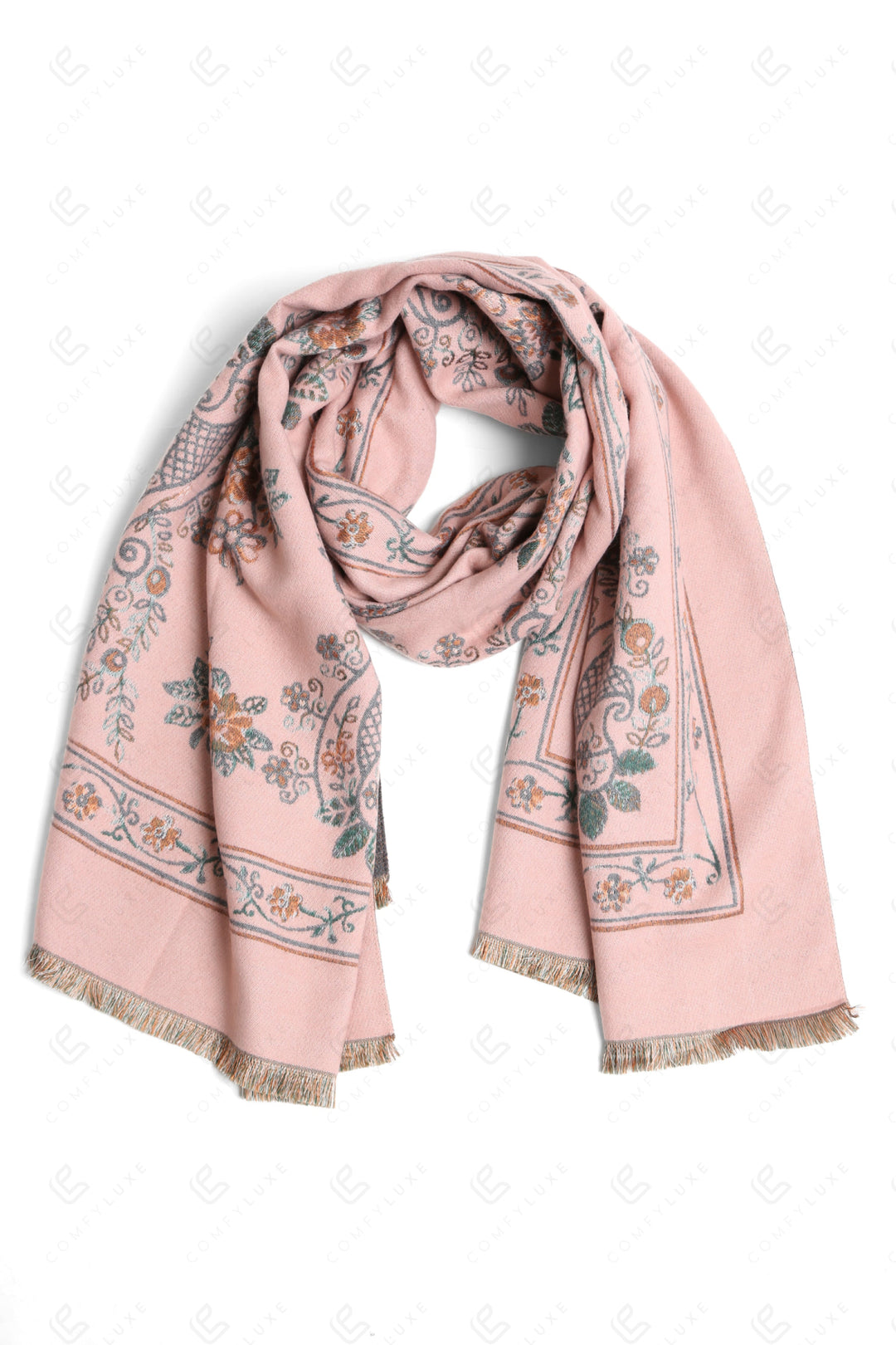Js2409 Pink Scarves