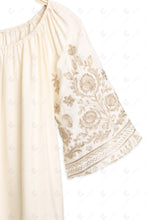 Load image into Gallery viewer, FLORAL PATTERN COVER-UP DRESS APPAREL
