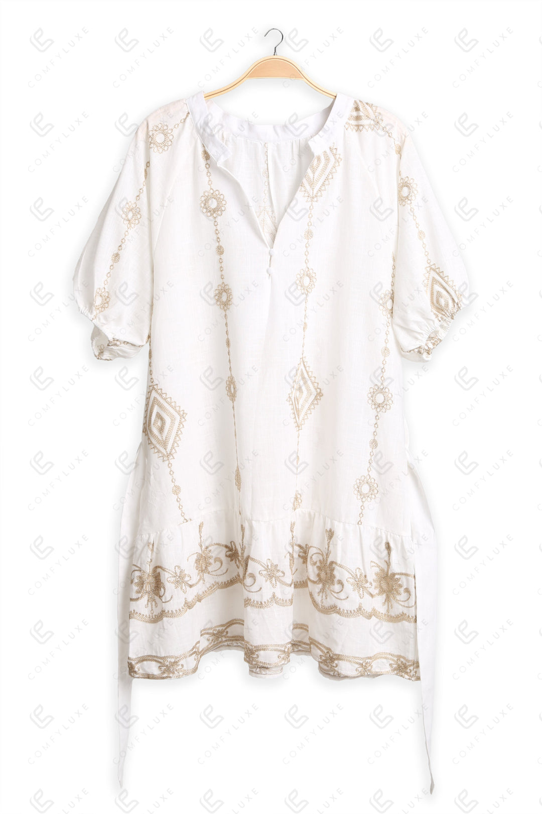 JP6002 WHITE/BEIGE APPAREL