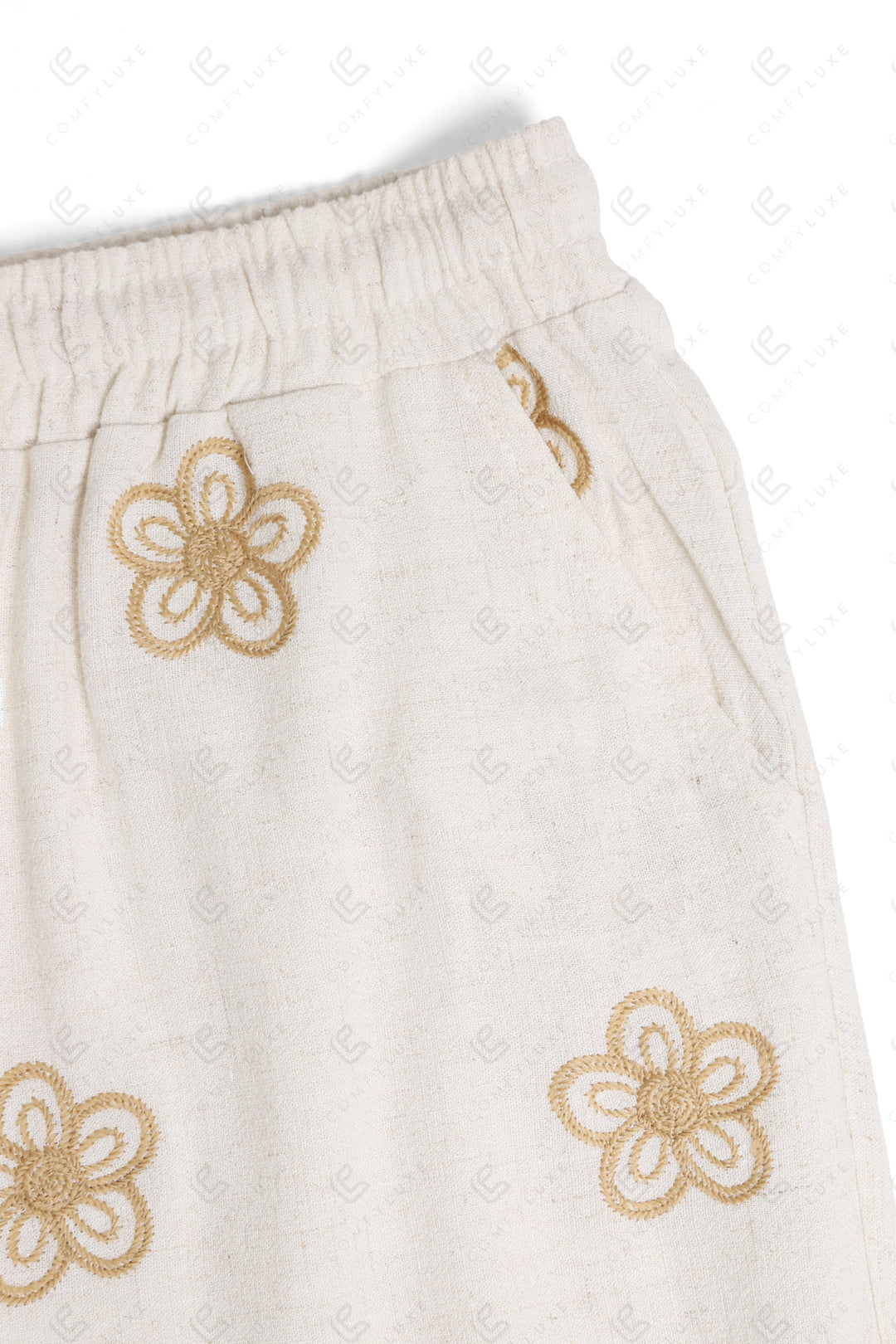 FLORAL PATTERN PANTS APPAREL