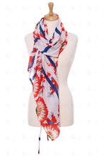Load image into Gallery viewer, FLORAL PATTERN SCARF &amp; COVER-UP SCARVES
