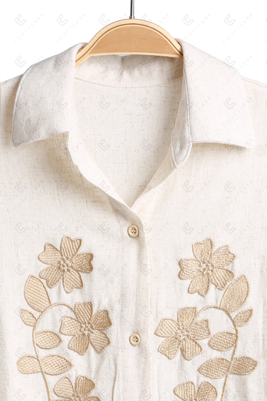 FLORAL PATTERN SHIRT APPAREL