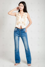 Load image into Gallery viewer, FLORAL PATTERN VEST APPAREL
