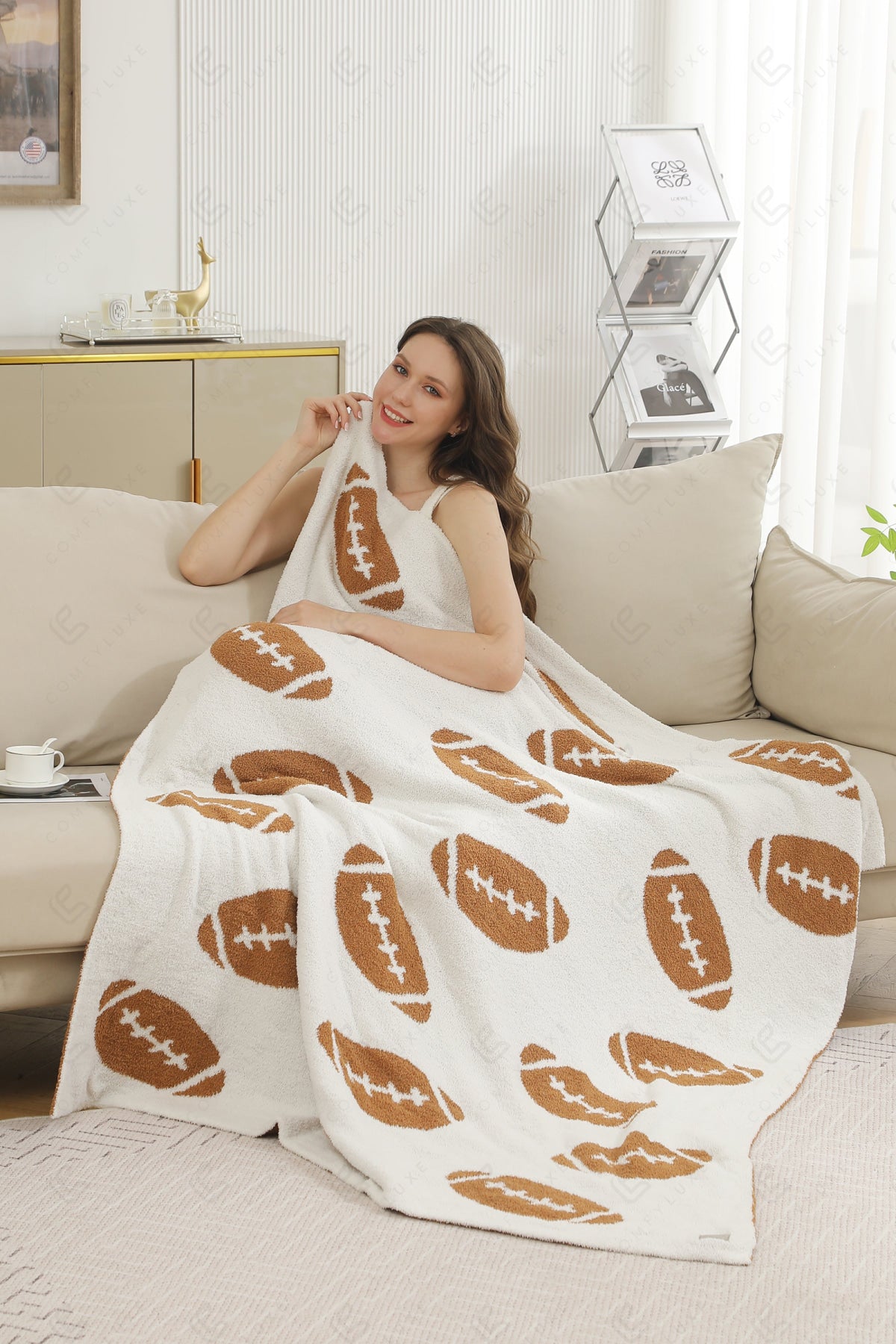 Jcl4318 Throw Blankets