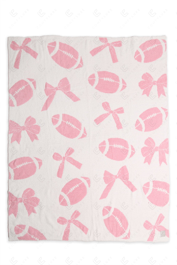 Jcl6052 Pink Throw Blankets