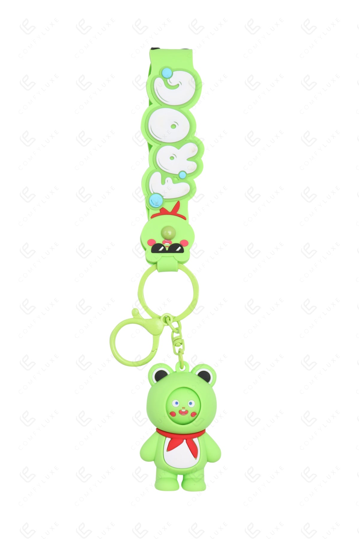 FROG KEYCHAIN/BAG CHARM KEYCHAINS