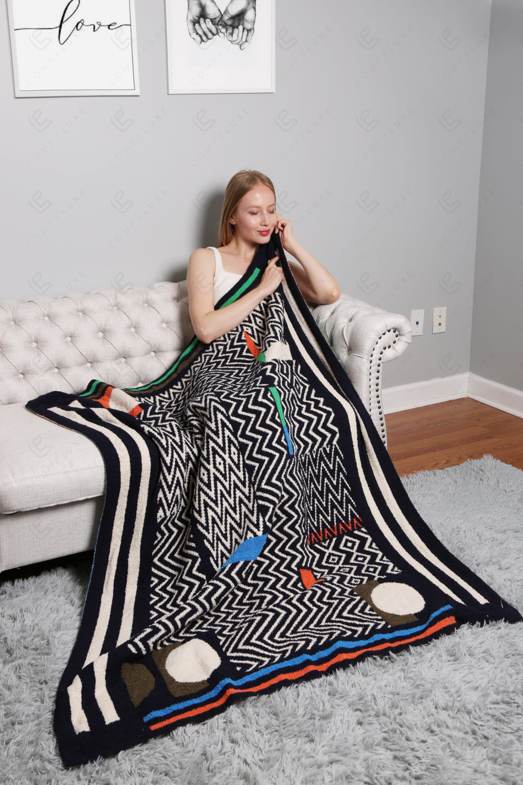 Jcl4302 Throw Blankets