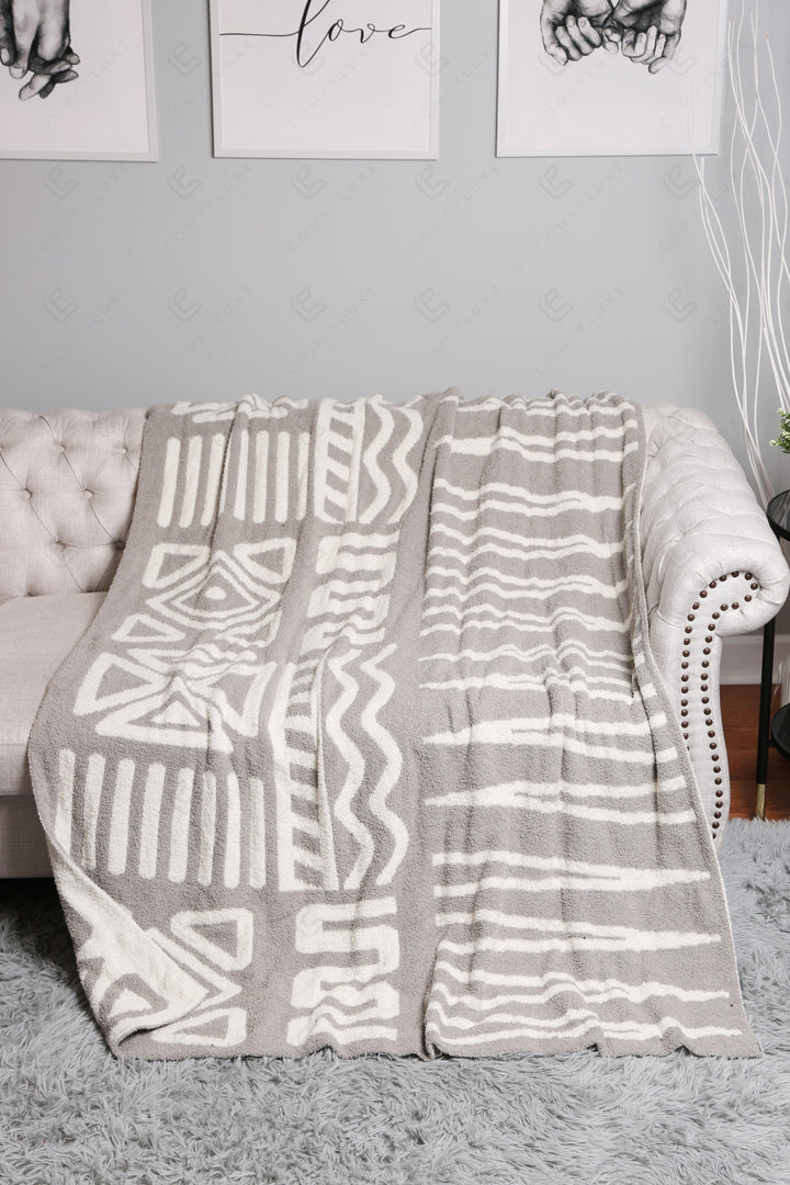 Jcl6010 Gray Throw Blankets